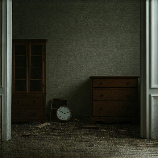 揭示偷竊原因的圖片，展現被盜傢俬的情境，強調安全防範的重要性，分析為何傢俬成為竊賊目標，促使讀者立即了解防盜知識。