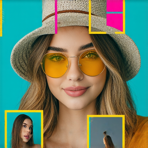 發現自拍新魅力，個性邊框提升獨特風格，維修專業保證相機如新。這張圖片展示了創意自拍與專業維修的結合，讓每張自拍都更加出色。