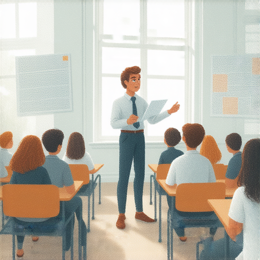 外籍英文老師教學場景，學生專注學習，提升英語水平，立即預約課程，讓學習不再浪費時間，增強語言能力，實現流利交流。