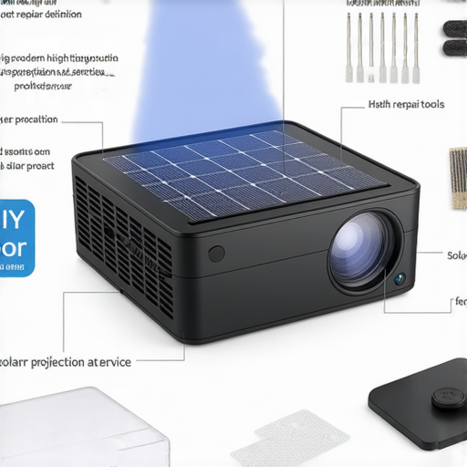 「DIY太陽能投影機教學：讓你在家享受高畫質同時，我們也可提供專業維修服務！」