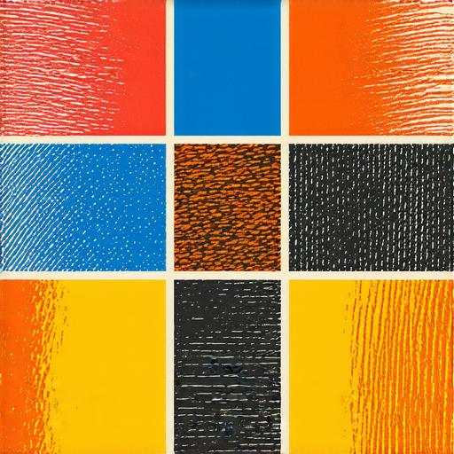 走進印刷藝術的世界，展示活字印刷技術的歷史魅力和絲網印刷的藝術特色，色彩鮮明的印刷作品吸引觀眾探索印刷技術的多樣性與創意。