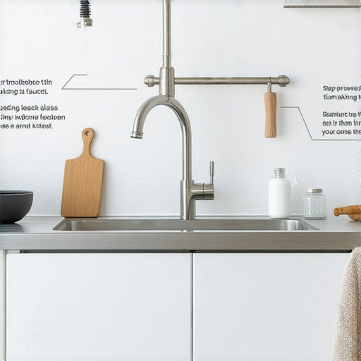 「破解廚房水龍頭洩漏之謎！自助更換與維修秘訣大揭密！」