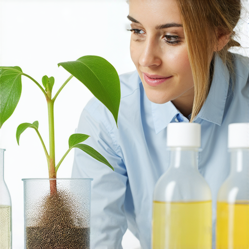 揭秘生根劑的神奇效用，外籍英文老師一對一教學中深入探討其背後的科學，圖片展示生根劑的應用與效果，教學環境明亮且專業，提升學習效果。