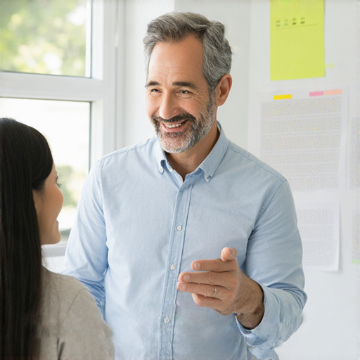 不讓語言成為障礙的外籍英文老師一對一教學服務，老師與學生互動學習，提升英文能力的專業課堂場景，讓學習更加生動有趣。