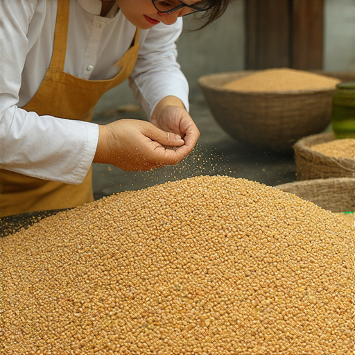 解密台灣麻油文化魅力的圖片，展示麻油製作過程與外籍英文教授一對一互動，促進學習英語能力，搭配麻油特色料理，呈現文化與語言學習的結合。