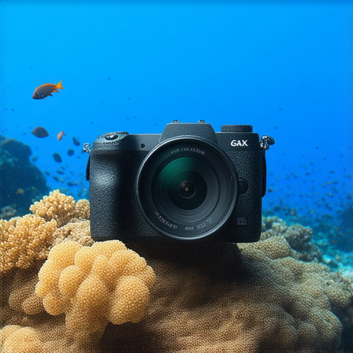 潛入深海使用完美防水相機的選擇與維修秘訣的圖片，展示防水相機在水下的清晰拍攝效果，強調其性能與維護方法，激發探索海洋的興趣。