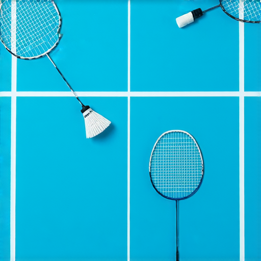 解鎖羽毛球世界的圖片，展示羽毛球場地、拍子、羽毛球與專業鞋款的英文術語，鼓勵人們報名一對一外籍教學，提升羽毛球技能，享受運動樂趣。