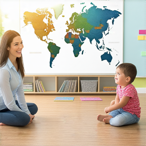 探索棲息地的奧秘，外籍英文老師一對一教學，開啟語言學習新世界，圖片展示學生與老師互動學習的場景，激發語言學習熱情。