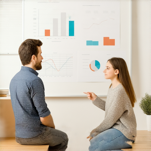 揭開租金收據的秘密的圖片，展示外籍英文老師與學生一對一教學，著重於提高財務管理能力，強調租金與收據的關聯，教學環境專業且互動。