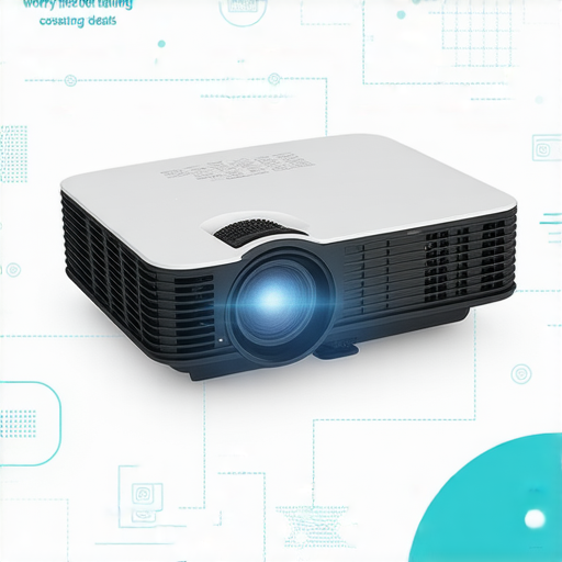 平價投影機促銷圖片，顯示投影機與專業維修服務，強調省心省錢的優惠。立即探索這些超值選項，享受高品質的投影體驗和完善的售後支持。