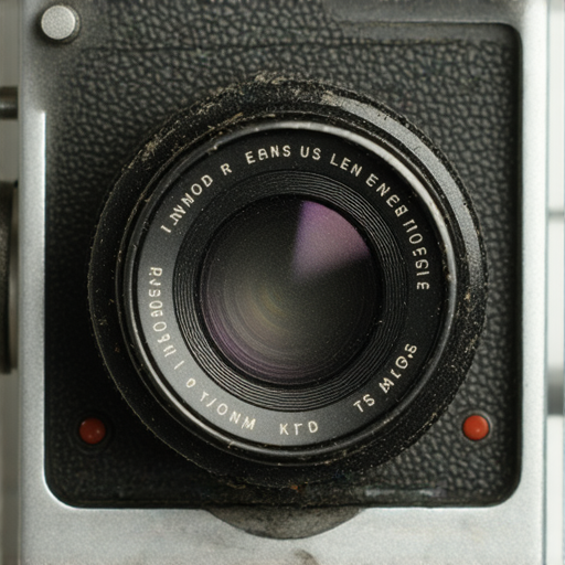 旁軸相機鏡頭維修過程的圖片，展示工具與技巧，重點在於清潔鏡頭和調整對焦，讓懷舊攝影作品恢復原有色彩與細節，掌握秘密維修技巧，重煥光彩。