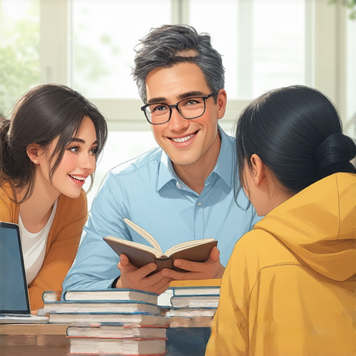 即刻體驗外籍教師一對一英文教學的學生在課堂上學習，享受流利英語之旅的過程，吸引更多學習者探索課程內容。