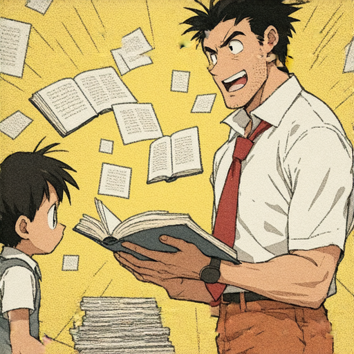 一名外籍老師和學生進行一對一英語教學，背景是與龍珠相似的動漫風格，象徵學習英文如同提升技能，強大有趣的學習體驗。