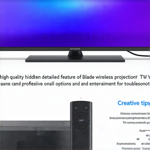 發現Blade無線投影電視棒的隱藏功能，展示創意使用小技巧及專業維修服務，提升使用體驗和故障解決，讓觀影更方便，探索更多全方位的娛樂選擇。
