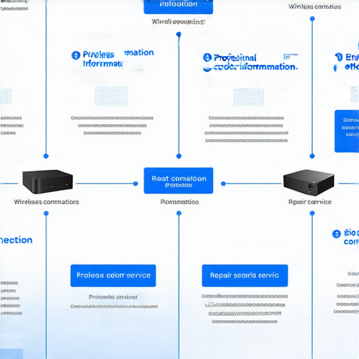 解密無線投影機設定的流程圖，展示輕鬆連接技巧及專業維修服務資訊，幫助用戶免除後顧之憂，提升使用體驗。