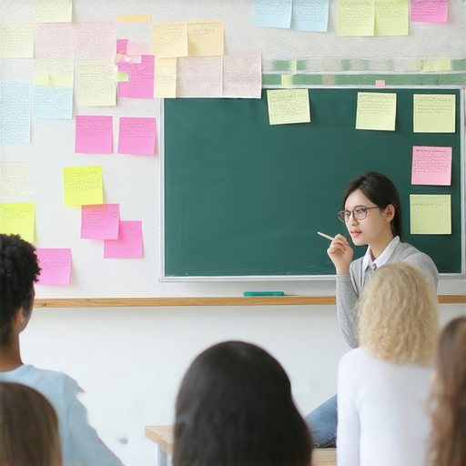 一位外籍教師正在教授學生如何用英文表達生病時的症狀，教室內有學習資料和筆記，強調一對一外籍英文教學的互動性和實用性。
