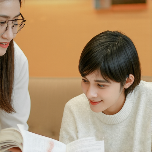 外籍老師與學生一對一學習英文，探討健康知識，重點展示腳踝健康的重要性，背景為舒適的教學環境，突顯學習過程中的互動與專業指導。