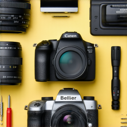 數碼相機與菲林相機的對比，展示攝影的奧秘，專業維修服務相關工具和設備，透過維修技術提升攝影作品質，探索攝影世界的精彩瞬間。