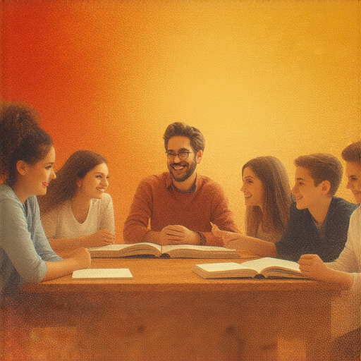 愛的詩句迴響的畫面，外籍老師與學生互動，共同探索浪漫的英文世界，營造學習的熱烈氛圍，邀請即刻報名參加課程。