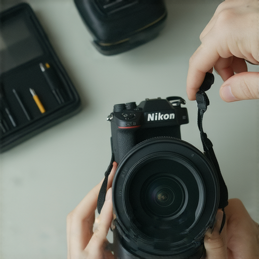 Nikon相機故障的維修服務，專業技術人員正在檢查相機，確保快速修復的過程，讓攝影愛好者再次享受拍攝的樂趣，提供即時維修的便利選擇。