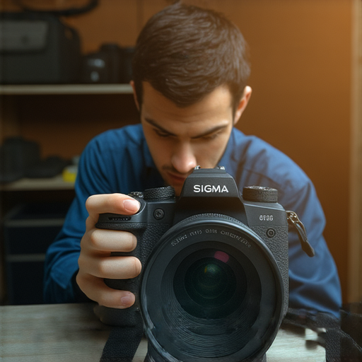 Sigma相機維修，專業技術人員正在檢查相機故障，確保恢復拍攝性能，提供最佳維修秘訣，幫助用戶重獲清晰捕捉，提升拍攝體驗。