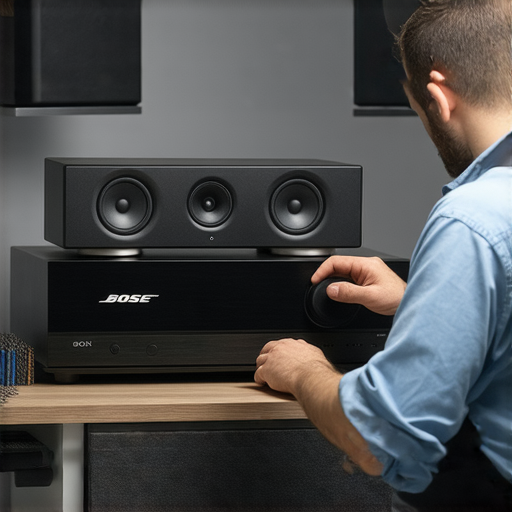 專業維修Bose與Sony音響的服務，技術人員正在檢查音響設備，確保音質恢復至最佳境界，讓您的音樂重回巔峰，立即聯繫我們了解詳情。