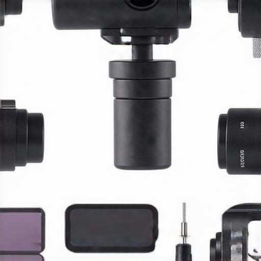 運動相機配件展示，包括穩定器、鏡頭濾鏡和防水外殼，提升拍攝質感的秘密。專業維修服務介紹，適合熱愛攝影的您探索更多可能。