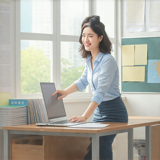 外籍英文老師指導學生流利對話，周圍環境輕鬆愉快，彰顯一對一學習的互動性與趣味性，探索檯腳秘密，提升英文能力。