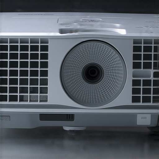 Panasonic投影機維修過程特寫，展示技術人員檢查燈泡和內部組件，提升影像品質，讓潛藏的潛力重現，探索專業維修秘訣，確保投影效果卓越。