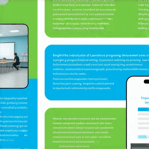 提升英語能力的宣傳圖片，強調一對一外籍老師課程，讓學員的語言表達能力超越他人，吸引潛在學員立即報名參加。