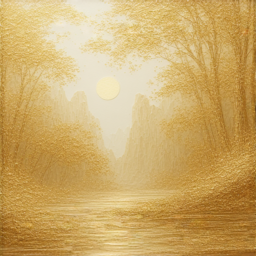 燙金印刷過程中的藝術創作，展示光澤效果與珍珠般的質感，藝術家操作專業設備，製作獨特的DIY藝術作品，突顯燙金技巧的魅力與細節。