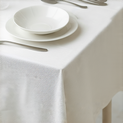 防水餐紙展示在整潔的餐桌上，展現其防水特性，餐桌上無污漬，帶來潔淨效果，讓人驚艷的美觀與實用兼具，輕鬆保持餐桌如新，完美搭配各種餐具。