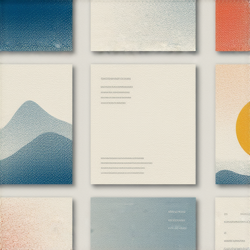 變身印刷大師，探索卡片與卡套的創意設計秘訣，展示多種設計靈感與配色，呈現獨特的印刷效果，讓每張卡片與卡套充滿藝術風格與個人化特徵。