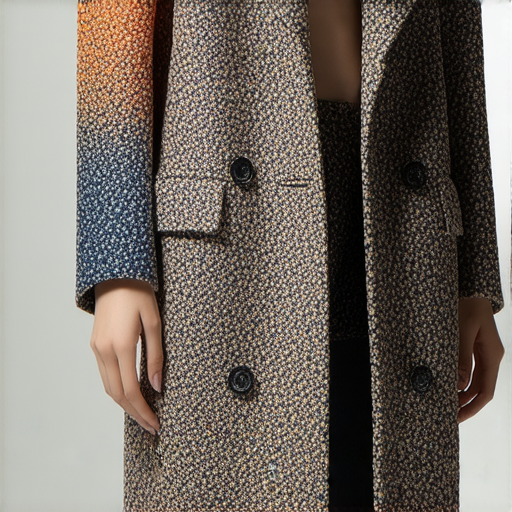 外套、塑膠與寫真的創意結合，展現印刷技術的魅力與精細工藝，透過色彩豐富的設計，揭示新穎的時尚理念與獨特風格，探索印刷的無限可能。