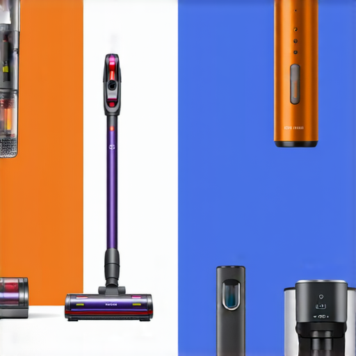 創意公司的專屬禮品展示，包括吸塵機、咖啡機和筆禮品，展現不同行業的實用性和創新設計，適合提升品牌形象與員工福利。