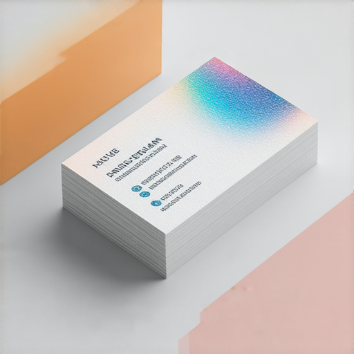 發現印刷透明膠片的名片，提升質感與亮度，吸引目光。圖片展示透明膠片覆蓋的名片，突顯細節和色彩，適合提升品牌形象和專業度。