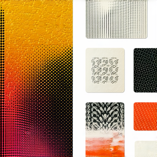 印刷藝術的探索之旅，從色彩繽紛的刮刮卡到精緻的印刷凹版工藝，展示各種印刷技術與設計靈感的圖片，揭開其神秘面紗。