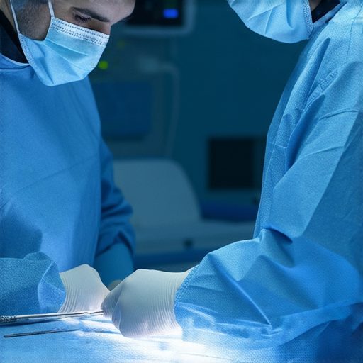 椎間盤突出手術過程中的醫生與患者互動，展示手術器械及醫療環境，強調手術的關鍵細節與注意事項，揭示椎間盤突出治療的真相，讓你重塑對手術的看法。