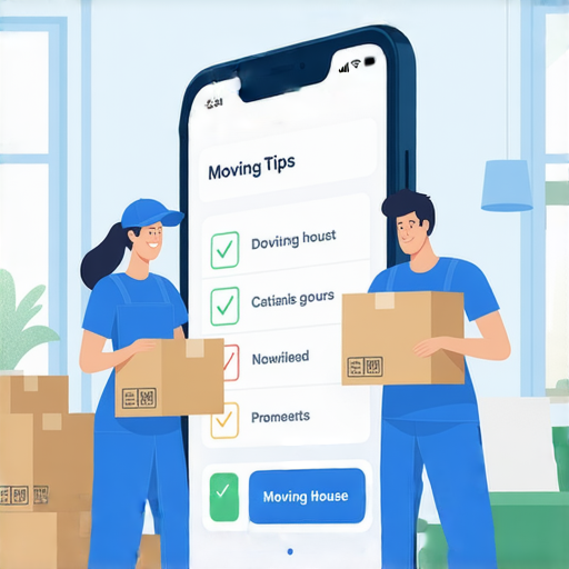 搬屋大作戰的圖片，展示了搬運秘訣的關鍵技巧，透過智能APP簡化搬家過程，讓搬運更省力、更高效，立即下載探索最佳搬家方案。