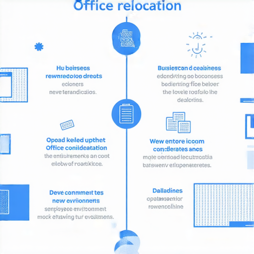 辦公室搬遷的秘訣，包括搬遷流程圖及注意事項，幫助企業輕鬆上手，提升搬遷效率，確保新環境的無縫轉換，讓員工更快適應新工作空間。