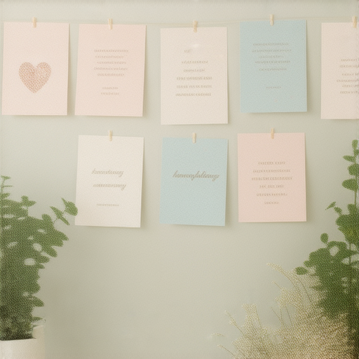 搬新家的歡慶場景，展示祝賀語的小卡片，背景是新居的溫馨佈置，突顯搬遷祝福的貼心與祝福，讓搬家者感受到祝賀的喜悅與溫暖。