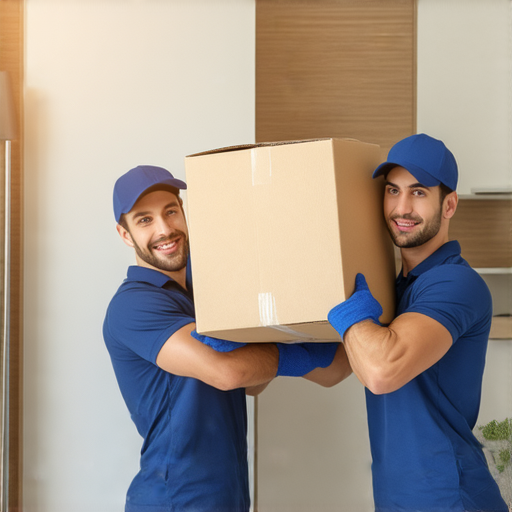 揭密人力搬運的秘訣，展示冰箱搬運技巧，兩人合作輕鬆搬運冰箱，確保運輸安全高效，適用於家庭或搬家服務，讓搬運工作更順利。