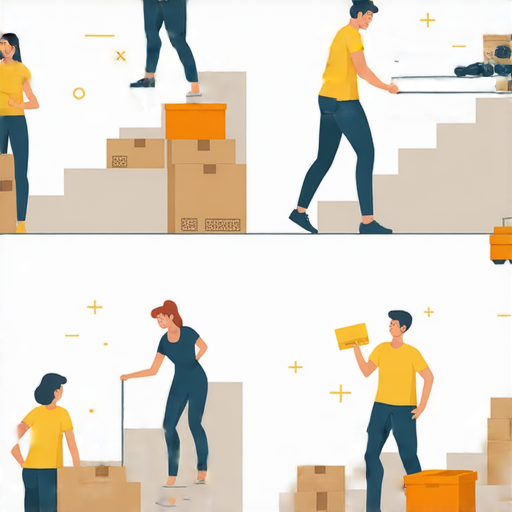 搬運秘訣大揭秘，展示如何輕鬆掌握搬運樓梯和行李的技巧，配合正確的姿勢與工具，確保安全和效率，讓搬家變得更加輕鬆。