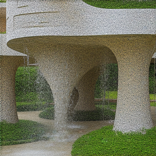 滴水樓全景，展示獨特建築風格與周圍自然景觀，細緻的雕刻與意象吸引遊客，揭示建築背後的秘密與傳說，讓人驚訝與好奇，想深入了解滴水樓的故事。