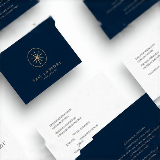 名片設計所需元素，展示創意與專業的名片，強調名片在業務成功中的重要性，包括色彩搭配、字體選擇與信息排列技巧。