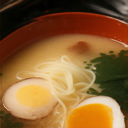 探索拉麵的秘密，展現美食的魅力與熱愛，圖片中有色香味俱全的拉麵，一碗熱騰騰的拉麵搭配新鮮配料，完美體現日式料理的精髓與吸引力。