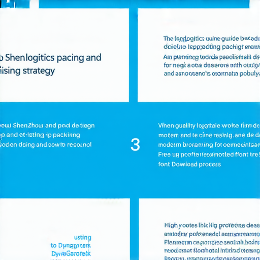 必看神州集運最新打包下架攻略圖片，展示詳細步驟與流程，並提供華康字體的免費下載鏈接，幫助用戶順利使用集運服務與字體資源。
