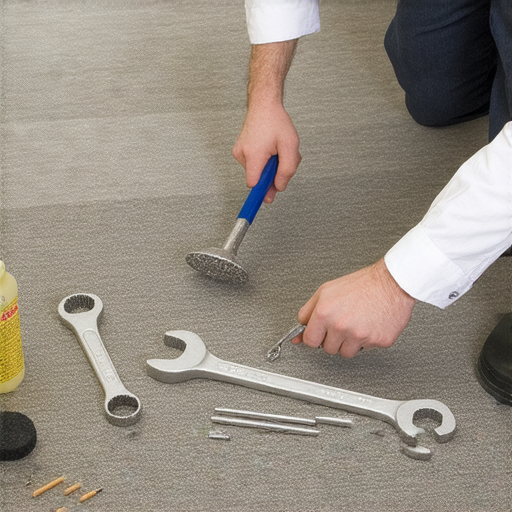 廁所漏水維修過程，工人檢查水管，顯示維修工具與漏水位置，揭示維修費用真相，幫助消費者省下不必要的開支。