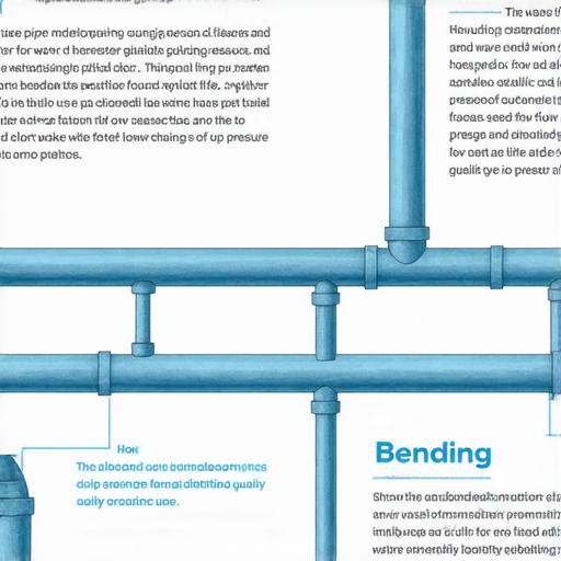 水管尺寸與彎曲角度的影響，展示水流速度與壓力變化，揭示如何影響家庭生活品質，強調水管設計對日常用水的關鍵作用。