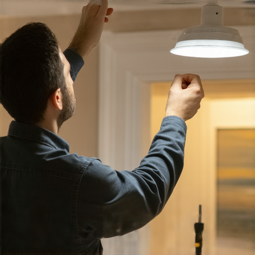 親自換燈管不亮的情況下，專業人士演示如何檢查燈具故障，終結家庭燈具煩惱，提供清晰的步驟與建議，讓燈管問題輕鬆解決。